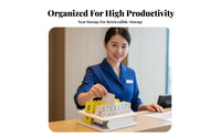 compartmentted Card Holder Easy entry Desktop entryory Space-Saving for Receptionists