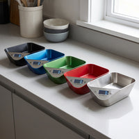 Smart Weighing Pet Food Bowl with Tray for Cats and Dogs