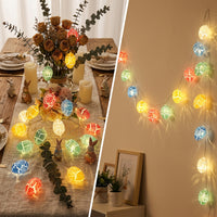LED Easter Eggs Cracked Egg Lights Battery Powered Easter Egg Fairy Lights Indoor & Outdoor Use Crackle Pattern Light Strand for Kids, Home Decor, Bedroom, Garden