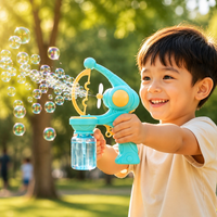 Soap Sphere Blower for Garden Playdates, soap sphere-in-soap sphere Machine, Toddler Outdoor Toys for 4-6 Years, Summer Toy Gift