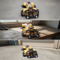 Inverted Trike Body Shell Kit Sporty Trike Body Shell with Seat Vented for Builders, Custom Build, Vehicle Restoration