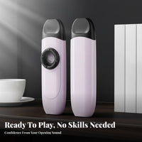 Easy to Play Macaron Color Kazoo Replaceable Membrane Humming Flute Portable for Beginners, Kids, Music Education, Performance