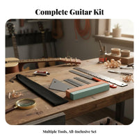 9 Pieces Multifunctional Guitar Maintenance Repair Kit Precision Measurement Guitar Maintenance and Repair Kit Easy to Use for Home Workshop