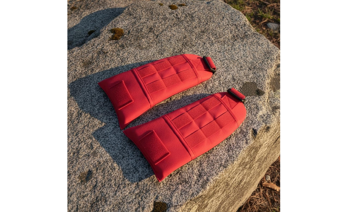 Padded Textile Wraps with Buckles Adjustable Padded Strap Covers with Hook-Andfastening Loop Hook and Loop Straps with Buckle for Gear Organization