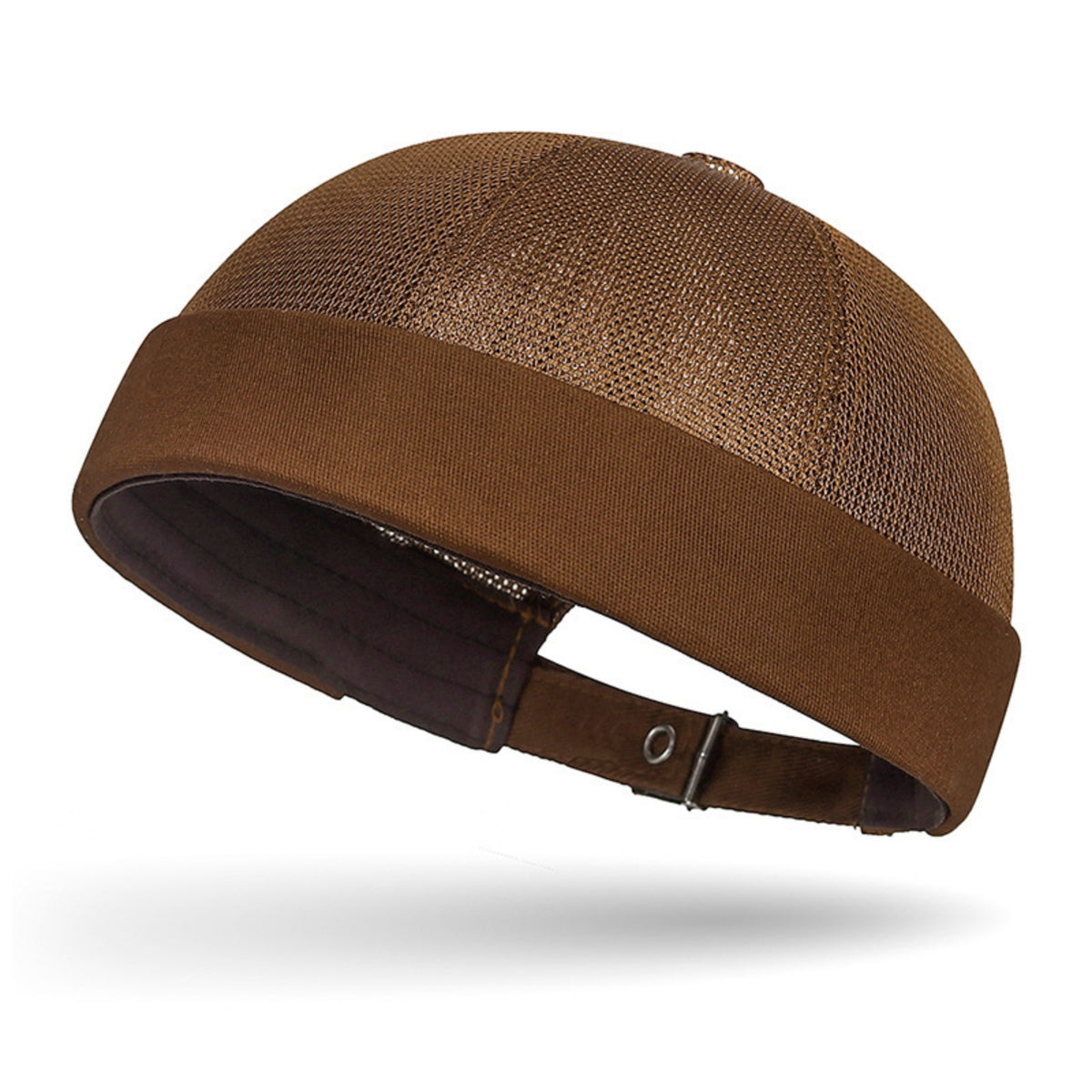 Mesh Brimless Cap Ventilated Brimless Cap Skullcap Breathable Lightweight for Streetwear, Outdoor Activities