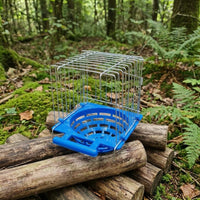 Parrot Breeding Box Iron Wire Cage with Open Top, Small Parrot Nest for Indoor Bird Mating, Budgie Nest Box and Cockatiel Nesting Environment