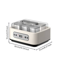 Countertop Yogurt Maker Home Fermentation Digital Yogurt Maker Transparent Lid