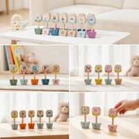 Alphabet Matching Toy Wooden Letter Matching Blocks Child-Centered Word Spelling Game for Preschool