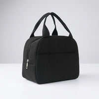 Lunch Box Tote Bag with Modern Minimalist Style, Corduroy Insulated Lunch Bags for Women, Open Top Bag, Reusable Packed Lunch Box Bag 1pk