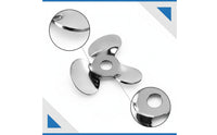 Polished Disperser Blade with Three Paddles Corrosion-Resistant Dispersing Disc High-Speed Dispersing Blade Long-Lasting for Professionals