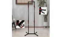 Adjustable Hanging Cycle Rack Indoor Bike Floor Parking Rack Heavy Duty Cycle Parking Stand Space-Saving for Cyclists, Commuters, Garage, Home, Apartment