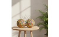 Lightweight Expanded Polypropylene Foam Roller Speckled Massage Roller with Textured Surface Firm Long-Lasting for Post-Workout