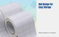 Waterproof Cartoon Name Label, Plain Label, Barcode Paper, Tear-Resistant, Customizable, For Kindergarten