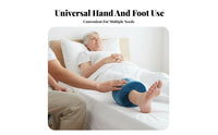 Ankle Raise Pillow Removable Washable Cover Foot Elevator Cushion Pressure Relief Ankle Elevator Pillow for Bedridden Patients, Bed Rest, Hospital