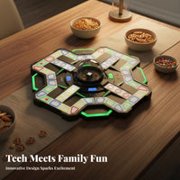 Great Gift Electronic Ludo Game Educational Electronic Board Game Built-in Referee for Children, Party