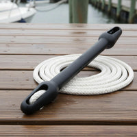 Dock Line shocks absorber Saltwater Resistant Rubber Mooring Snubber Tool Installation Boat Rope snubber for Sailors, Marina