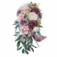 Romantic European Design Wedding Floral Arrangement Elegant Design Artificial Blossom Floral Arrangement Realistic Look for Brides