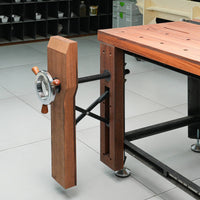 Carpentry Leg Vise   Handwheel X-Bracket Leg Vise Professional Grade Workshop Tool for Carpenters
