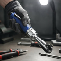 Pneumatic Ratchet Wrench Insulated Grip Air Ratchet Wrench Compact Tool for Mechanics, Technicians