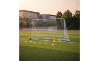 Metal Soccer Net Outdoor Football Net Rapid Assembly up Athletic Gear for Indoor