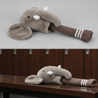 Elephant Driver Headcover Knitted Golf Club Headcover with Elephant Cute for Golfers
