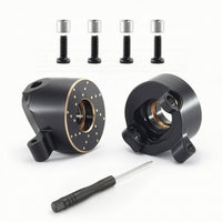 Front Steering Hub Black and Gold Steering Hub Heavy Duty Wheel Weight