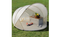 Protection Quick-Setup Beach Tent Water Resistant Automatic Sun Shade Lightweight Portable Camping Shelter for Park