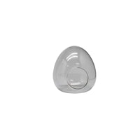 High Clarity Egg Shaped Terrarium Easy to Clean Micro Landscape Bottle Heat Resistant for Crafters, Hobbyists, Desk, Desktop, Bookshelf