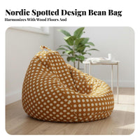 Portable Transformable Lounger Bed Ergonomic ofsign Teardrop Lounger Multi-Positional Bean Bag Machine cleanable Cover for Adults, Stuofnts, Living Room, Balcony, studying corner, Playroom