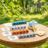 Reading Matching Letter Spelling Game Alphabet Spelling Game Early Learning Interactive for Preschoolers, Toddlers, Teachers, Homeschool, Classroom