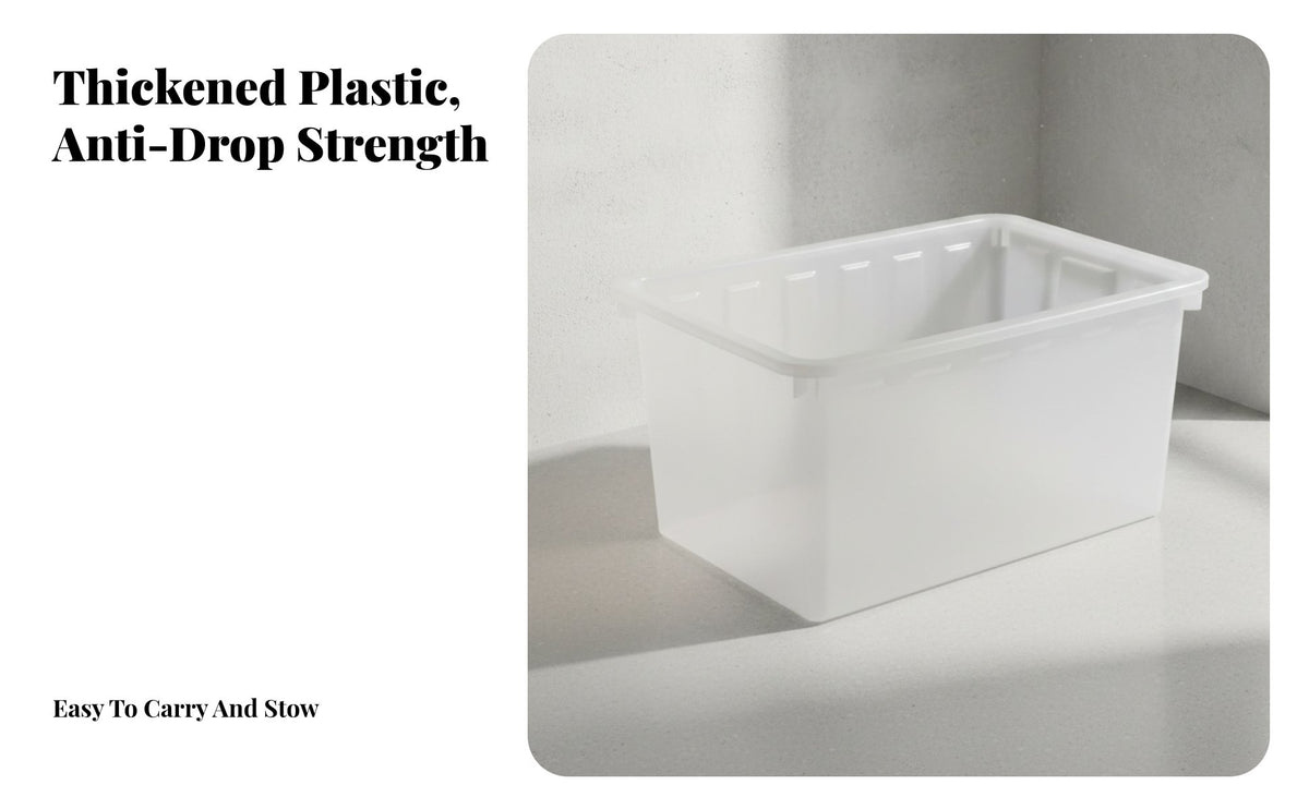 Aquaculture Tank Sturdy Heavy-Duty Container Thickened Material Large Storage Box for Farmers, Homeowners, Farm, Garage, Laundry Room
