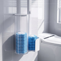 6 Pieces Toilet Brush Replacement Heads Hygienic Toilet Cleaning Sponge Refills Brush Head Replacement Single-Use Easy