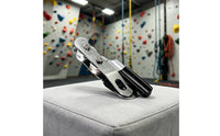 Climbing Descender Fall Protection Descender with Self-Locking Mechanism High-Strength Rappel Equipment for Climbers