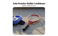 Tennis with Return Ball Easy to Use Solo Tennis Lightweight and Portable Athletic Gear for Beginners, Kids, Indoor, Backyard, Park