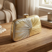 Evening Clutch Structured Hard Clutch Party Formal Handbag for Weddings, Parties