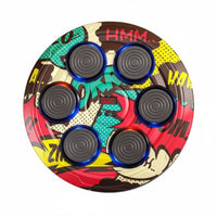 Built-in Score Counter Music Boxing Machine Bluetooth Connectivity Smart Boxing Wall Target Adjustable Speed Home Workout Gear Drill-No-Drill Installation for Youngsters