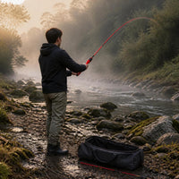 Portable Soft Tail Raft Fishing Rod for Shore Casting