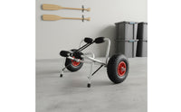 Aluminum Kayak Trailer Frame Portable Foldable Kayak Trailer Heavy-Duty Canoe Cart