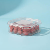 Microwave Safe Meat Freezer Box Airtight Seal Freezer Food Container Portion Control Stackable Food Storage Box Long-Lasting Plastic for Kitchen