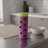 Dog Food Puzzle Feeder Reduces Boredom Dog Food Puzzle Roller Anti-Gulping Rolling Treat Dispenser for Chickens