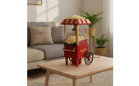 Electric Popcorn Machine Fast Popcorn Machine Appliance Single-Button Lightweight for Movie Lovers, Home Theater, Parties