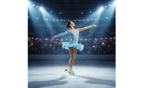 Easy to Move in Ice Skating Dress Comfortable Figure Skating Costume Stretchy Sportswear Lightweight for Girls, Women, Kids