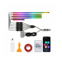 Interior Car LED Strip Lights Slim LED Strip Lighting Linear for Dashboard