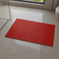 Interlocking Non-Slip Shower Mat for Bathroom and Pool Areas