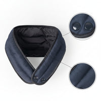 Padded Cooling Neck Wrap Soft Cooling Wrap with Snap Button Lightweight Accessory Wearable for Commuters