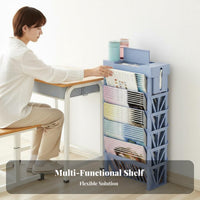 Space Saving Multi-Compartment Desktop organizer Keeps Supplies Organized Multi-Compartment organizer Large Capacity Desk Organizer Easy reach for Students, educators, Home Office Users, Classroom, Study Room