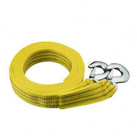 Woven Woven Fabric Heavy-Duty Tow Strap Reinforced Stitched Ends Recovery Tow Strap Metal Hardware