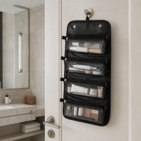 4-in-1 Detachable Hanging Travel Toiletry Bag Portable Foldable Cosmetic Organizer