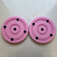 2 Pieces Dance Turnout Training Board Smooth Dance Rotation Disc Round Ballet Turnout Disc