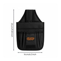 Waist Tool Pouch Multiple Pockets Canvas Tool Pouch Easy to Carry Storage Gear for Car Repair Workers, Mechanics, Garage, Workshop